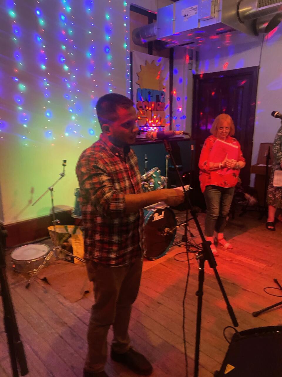 Kunwar Siddharth at poetry event