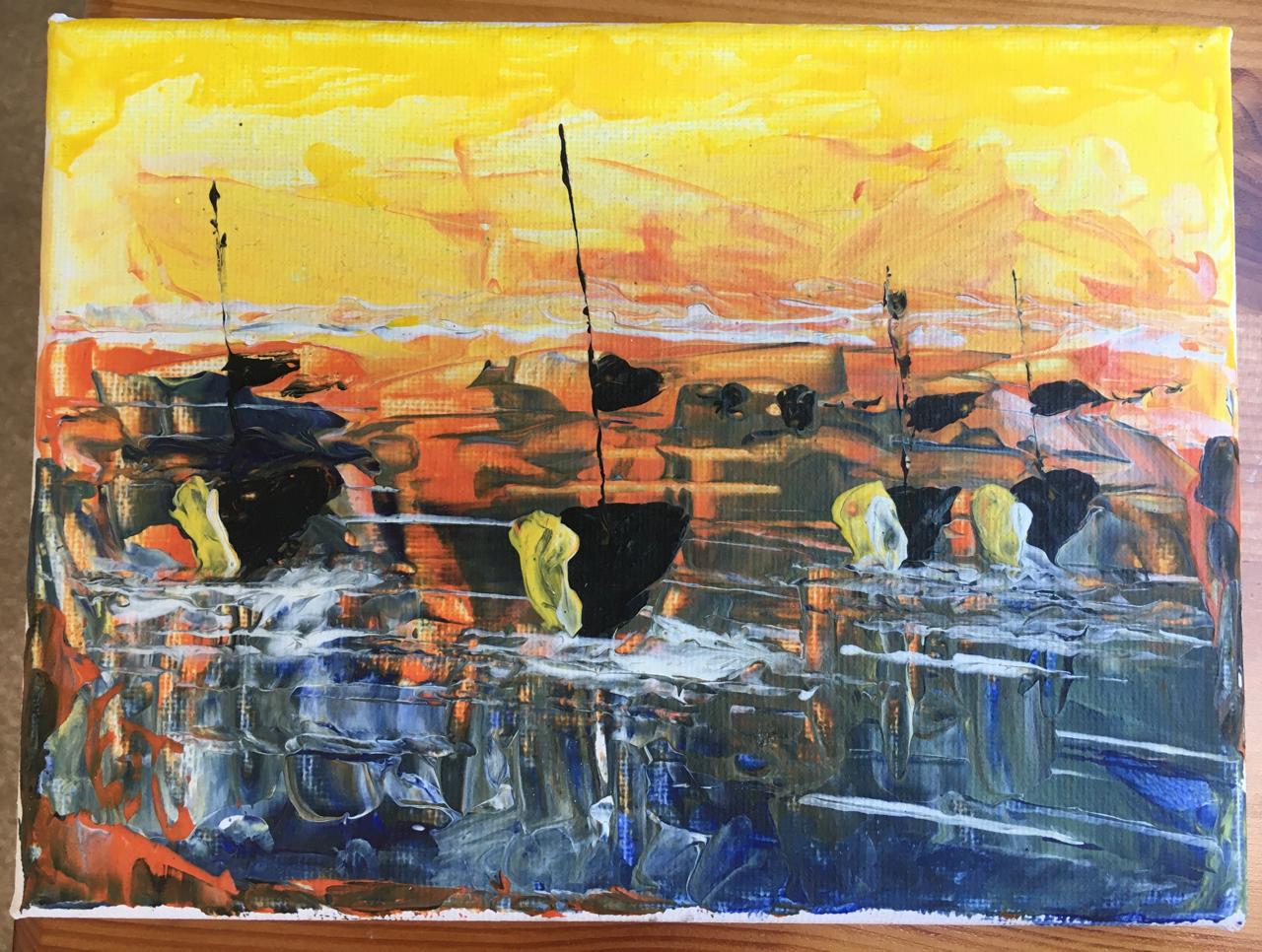 Painting by Kunwar Siddharth