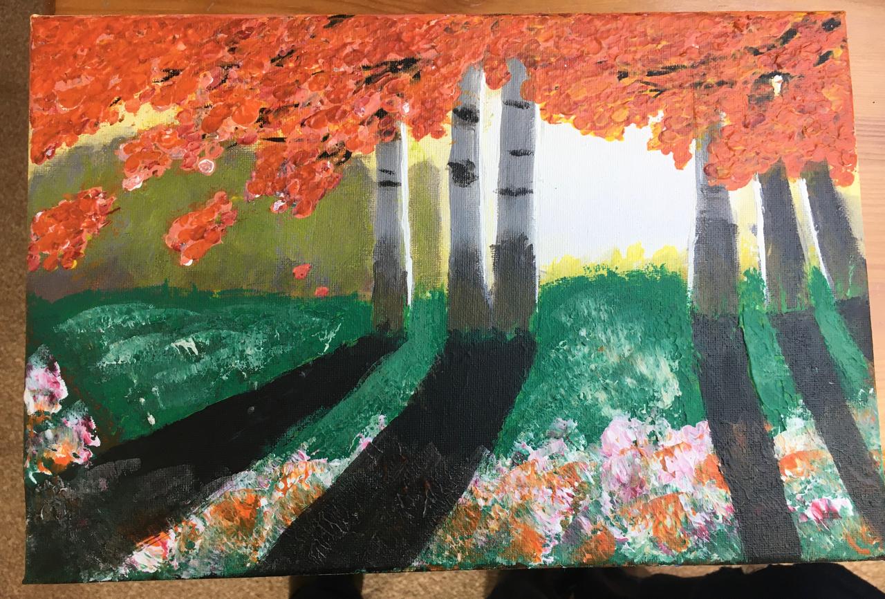 Painting by Kunwar Siddharth
