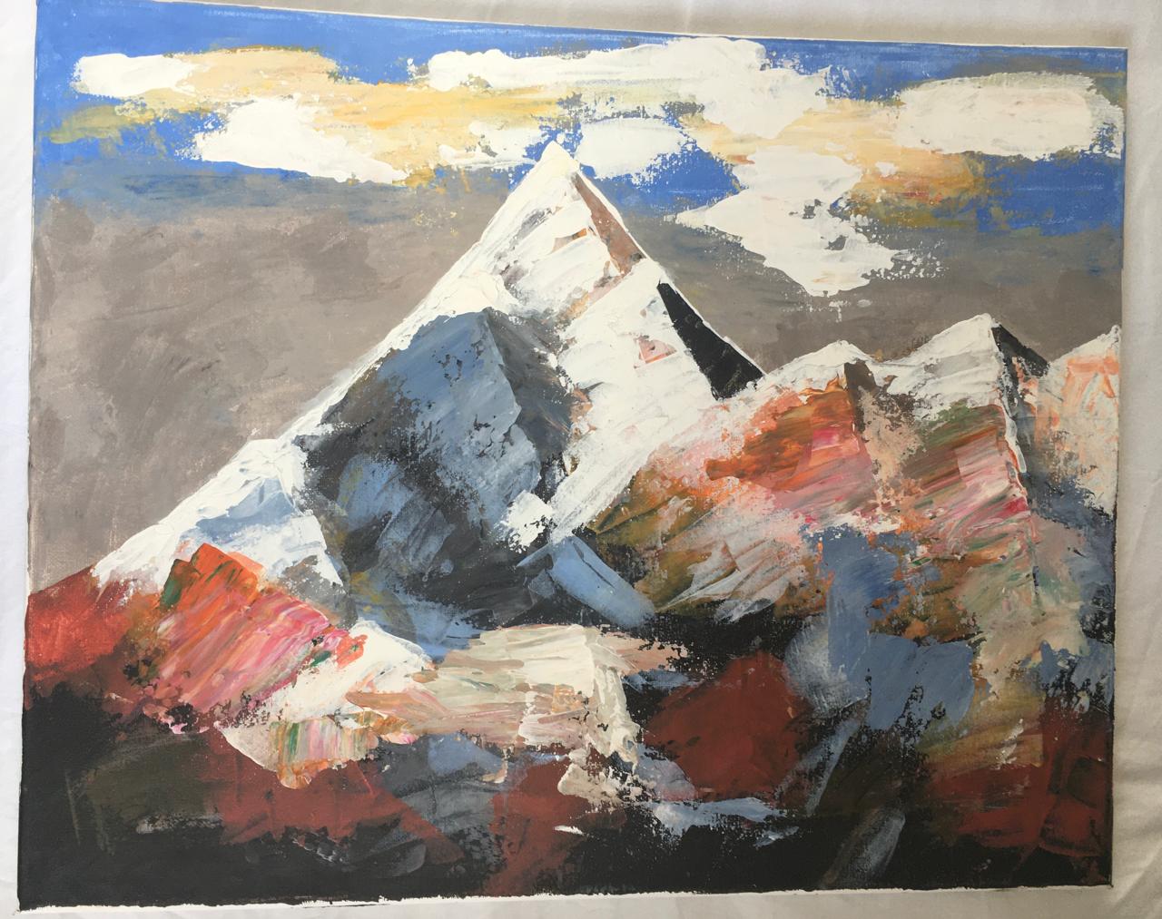 Painting by Kunwar Siddharth