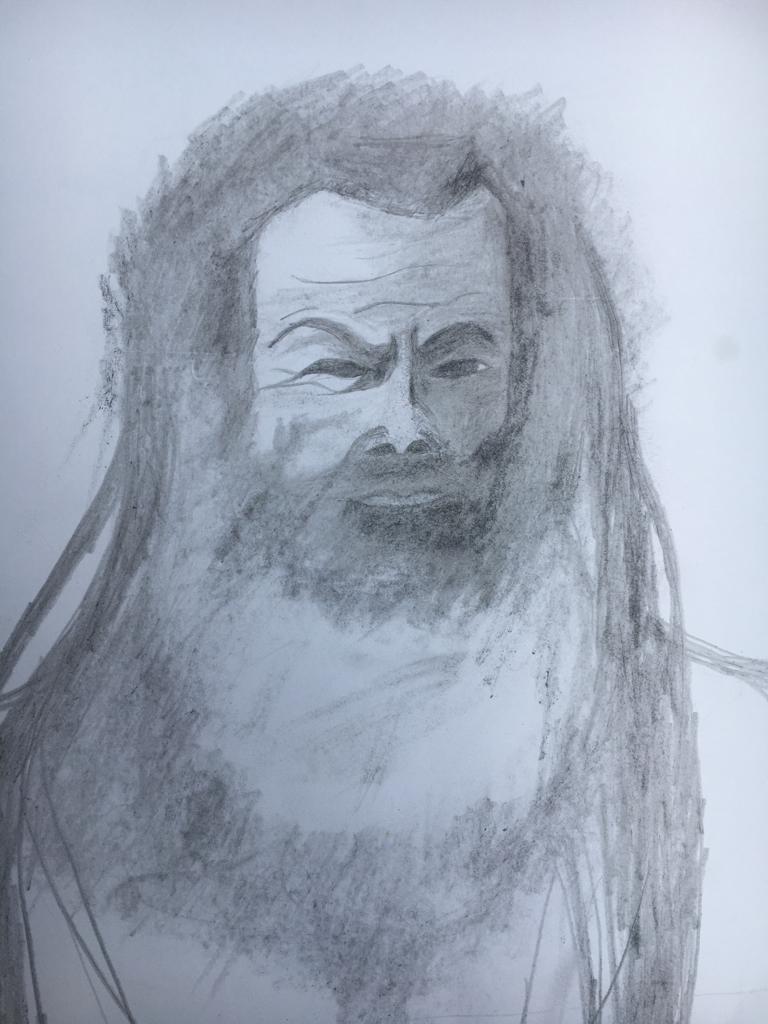 Painting by Kunwar Siddharth