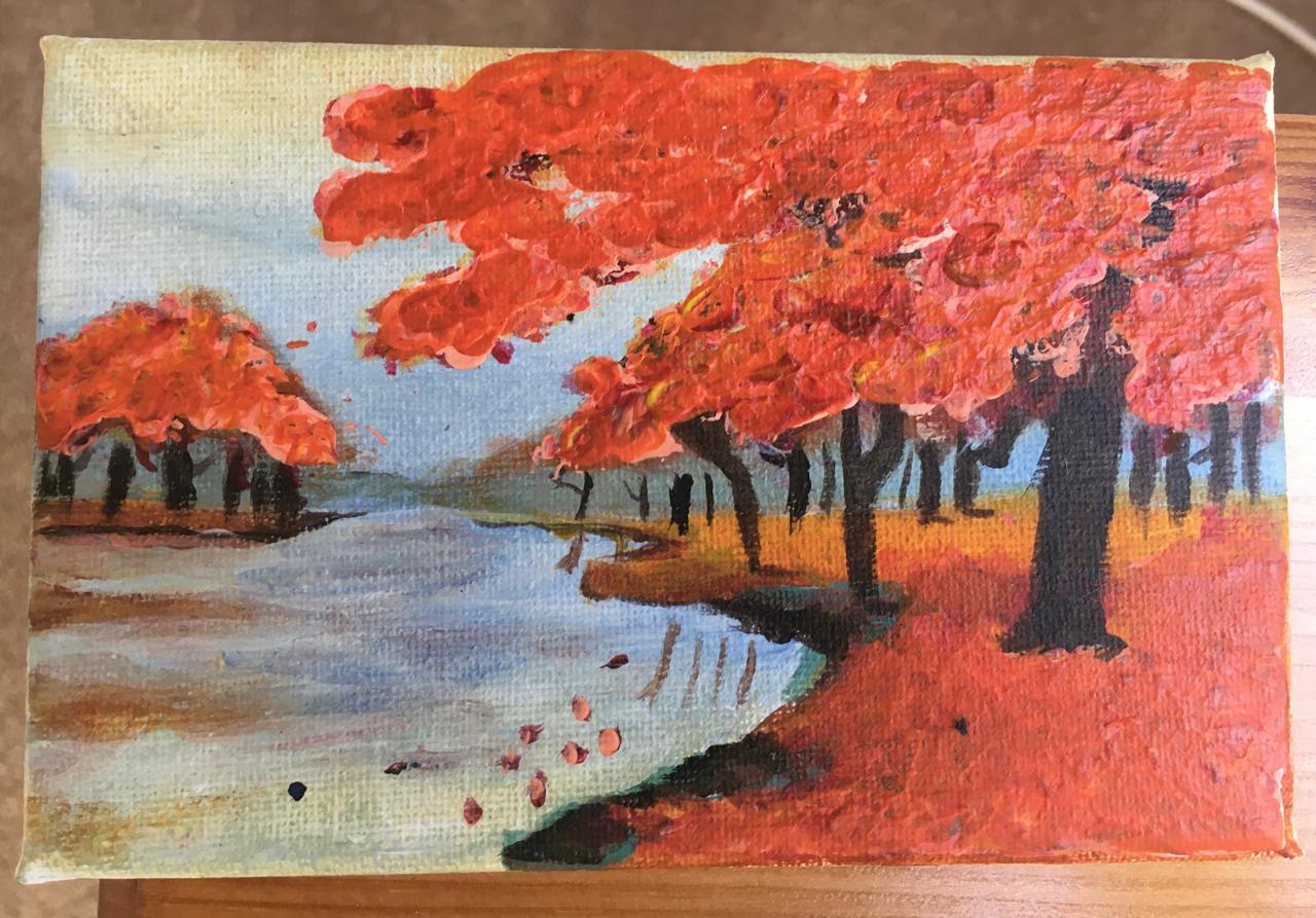 Painting by Kunwar Siddharth