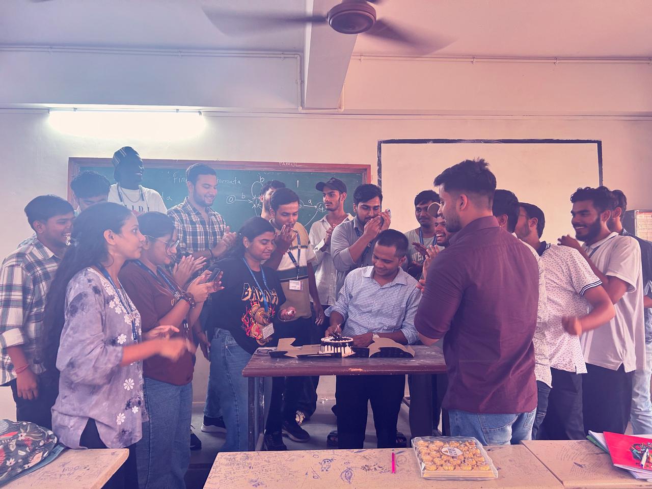 Kunwar Siddharth teaching